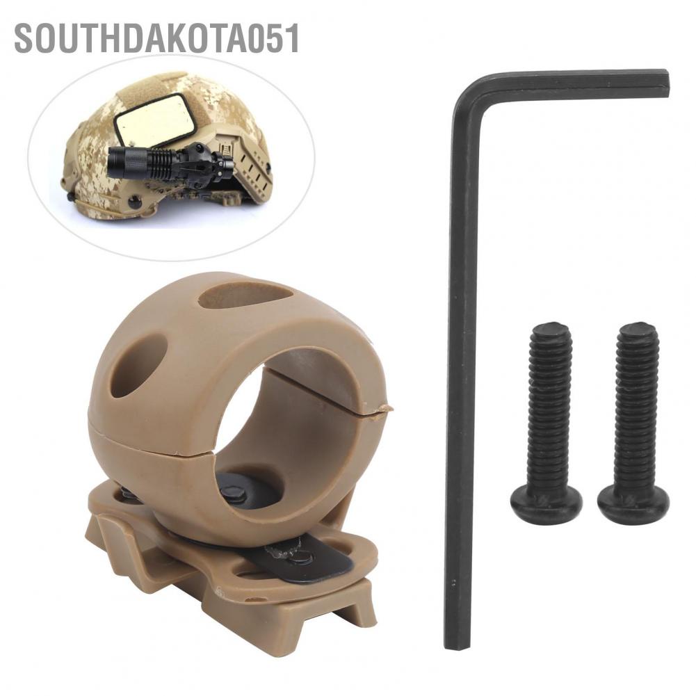 Hàng Sẵn Giá đỡ đèn pin gắn mũ bảo hiểm di động cho MICH / IBH / FAST【Southdakota051】