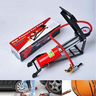 Bơm lốp xe máy, ô tô đạp chân Đa Năng Mini Deluxe CN-200