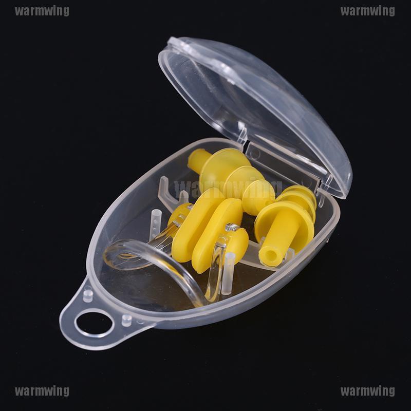 Bộ Nút Bịt Tai Và Mũi Khi Bơi Lội