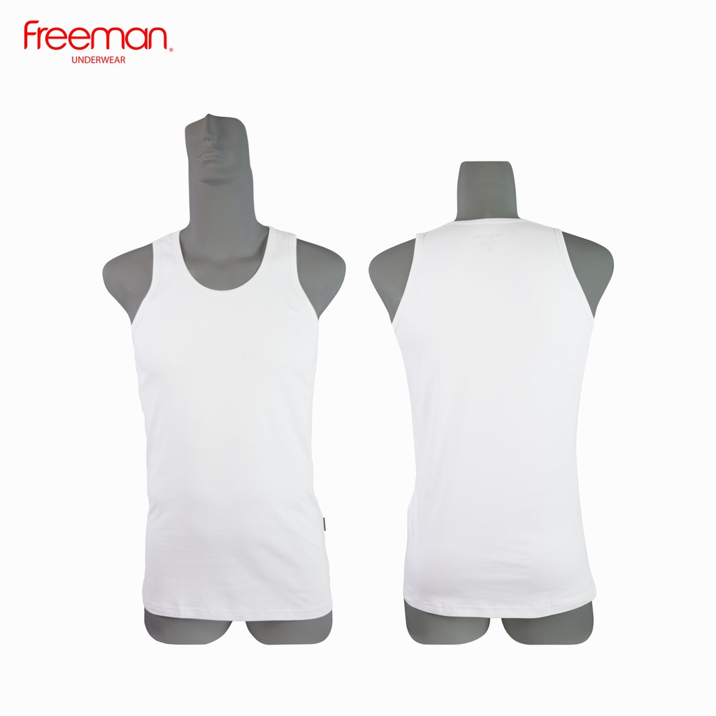 Áo thun ba lỗ nam Freeman - Chất liệu cotton ASF205 [Combo 5]