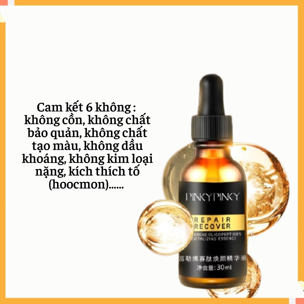 Serum Trắng Da Serum Dưỡng Da Nội Địa Trung Chống Lão Hóa Giảm Sẹo Mụn Trắng Sáng PinkyPinky-AnnA.40.Cosmetic