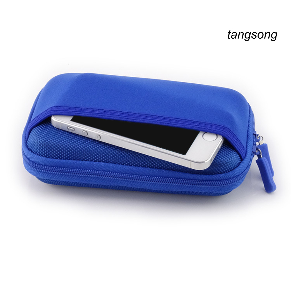 Hộp Đựng Ổ Cứng Di Động Cáp Sạc Dự Phòng Tiện Lợi