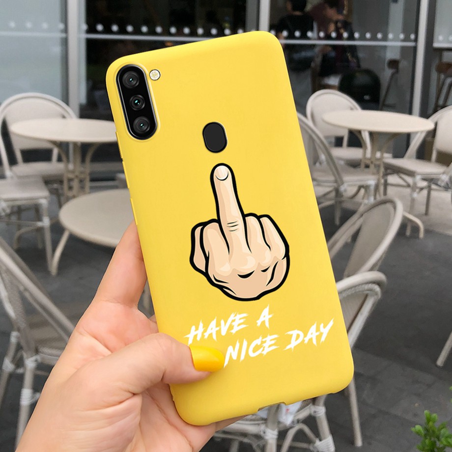 Ốp điện thoại TPU silicon dành cho Samsung Galaxy A11 M11 SM-A115F A11 M 11 M115F