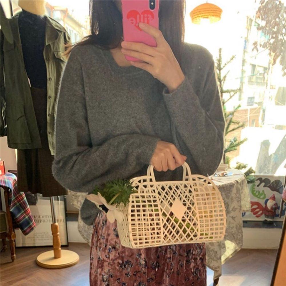Giỏ Đựng Đồ Dùng Nhà Tắm Có Thể Gấp Gọn Tiện Dụng