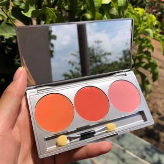 Má hồng Kryolan bảng 3 màu