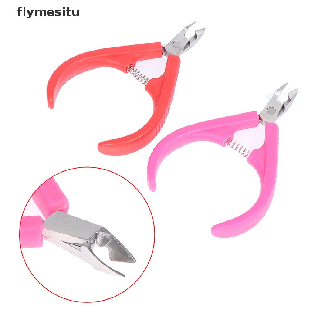 Fesu Professional Nail Clipper Nipper Stainless Steel Nail Cutter Trimming Plier .