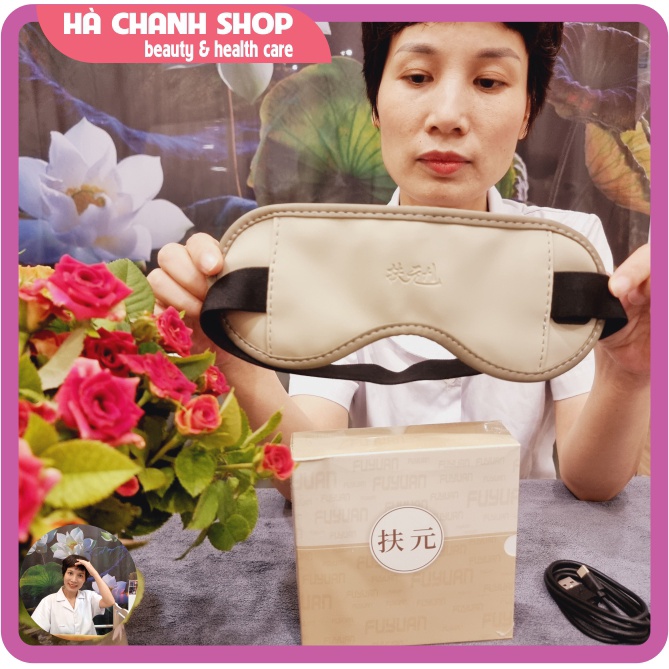 Đai Chườm Ấm Mắt Làm Nóng Bằng Điện Cao Cấp Fuyuan FY-DY10 Ủ Mắt Thư Giãn Mắt Giảm Mệt Mỏi Quầng Thâm Vết Chân Chim