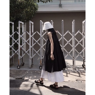 Đầm tầng muslin