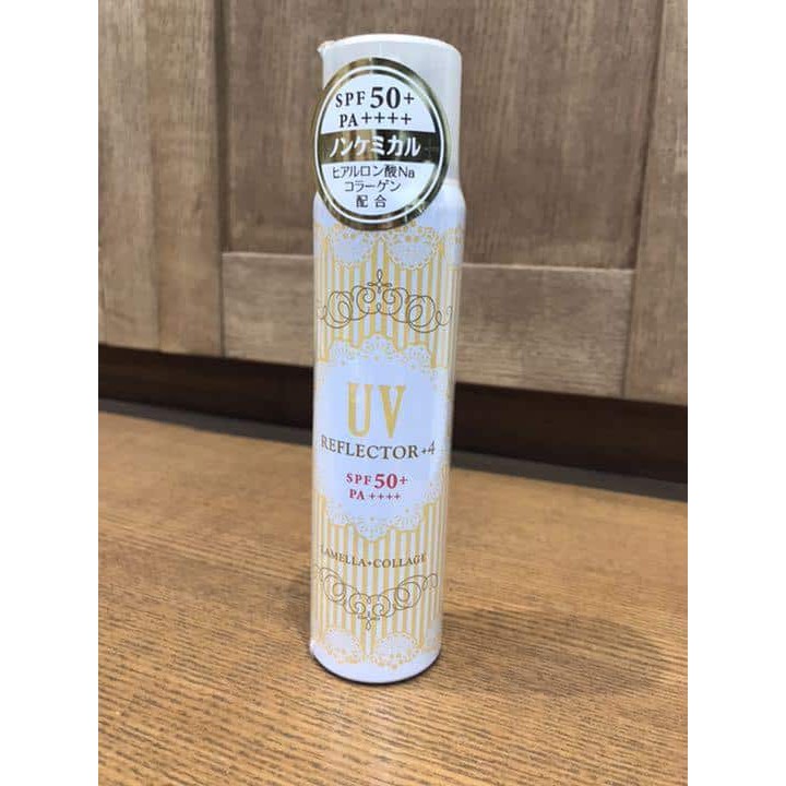 Xịt chống nắng UV Lamella Collagen 80g nội địa Nhật Bản