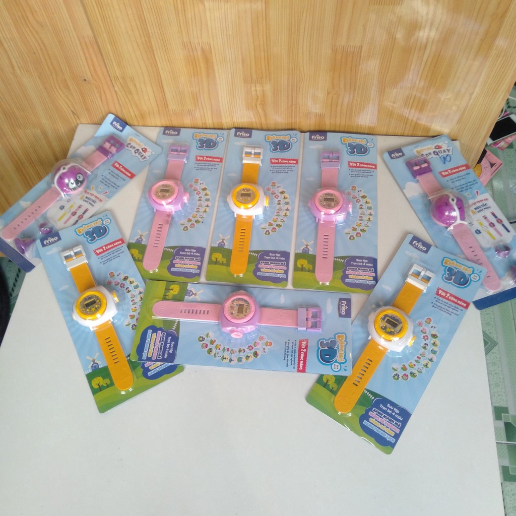 Đồng hồ trẻ em 3D Friso | BigBuy360 - bigbuy360.vn