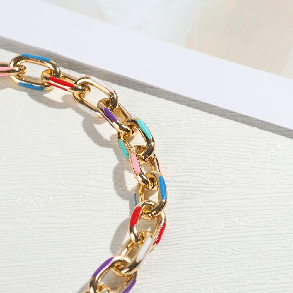 Vòng Cổ Choker Ngắn In Họa Tiết Nhiều Màu Sắc Phong Cách Gothic Cho Nam Và Nữ