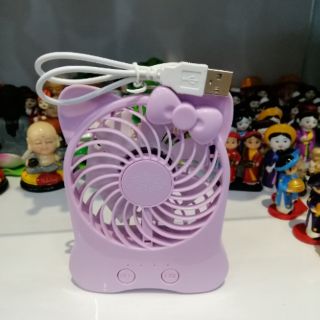 Quạt pin mini fan cooler star
