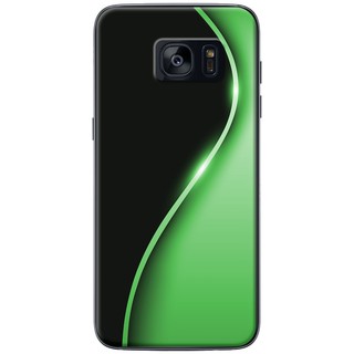 Ốp lưng Samsung Galaxy S7, S7 Edge, S8, S8 Plus, S9, S9 Plus, S10, S10E, S10 Plus in hình Đường cong xanh