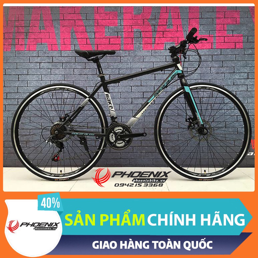 Xe đạp touring MAKE 700cc tay thẳng 2022 siêu rẻ