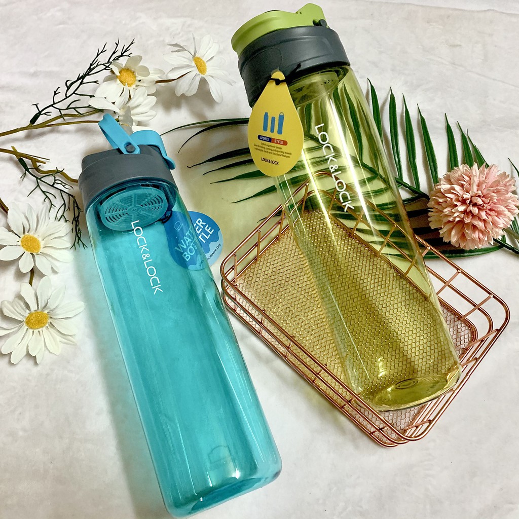 Bình nước nhựa Tritan an toàn cho sức khỏe Lock&Lock dung tích 950ml - ABF950 100% chính hãng