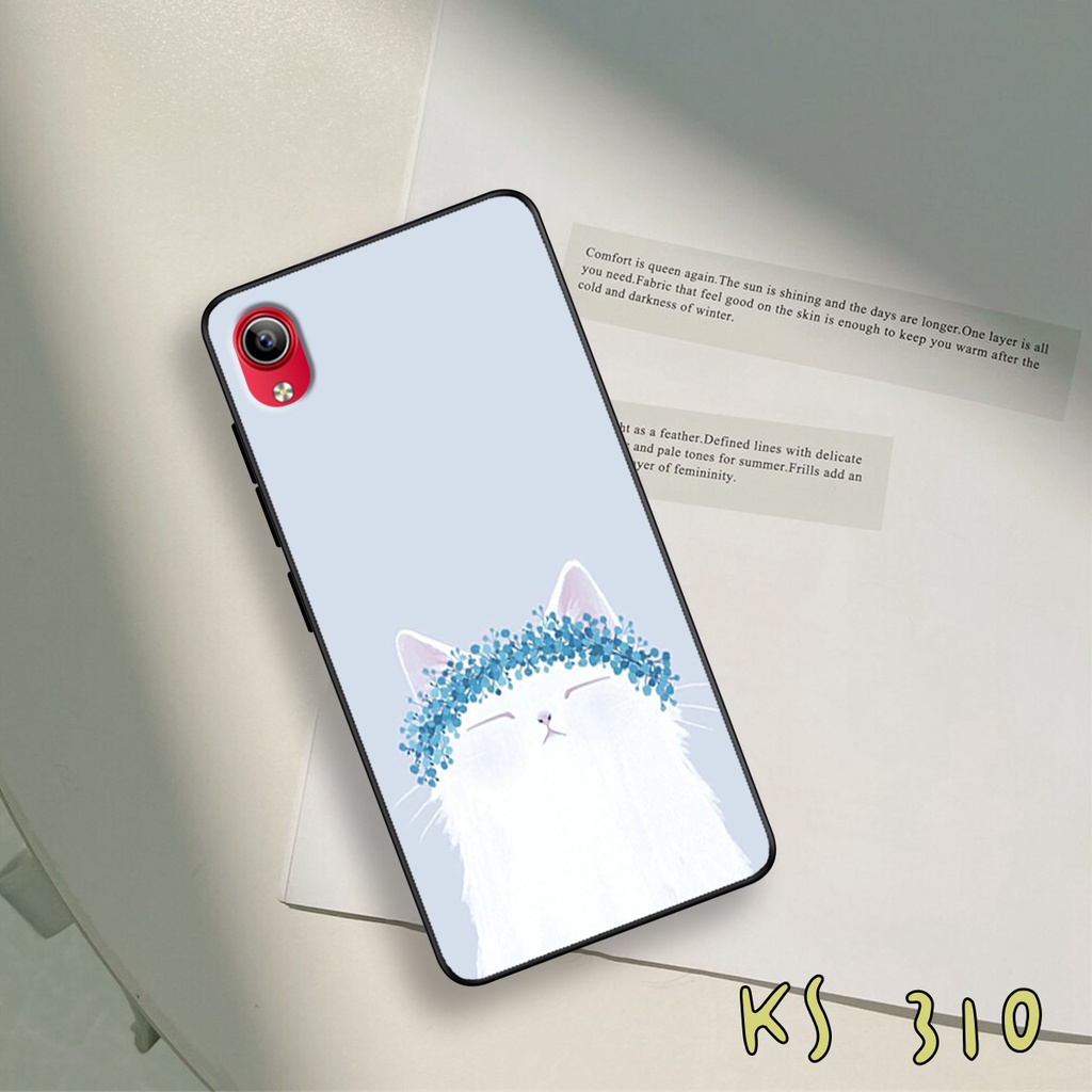Ốp lưng Vivo Y91c - Vivo Y93 - Ốp in hình mèo con ngộ nghĩnh