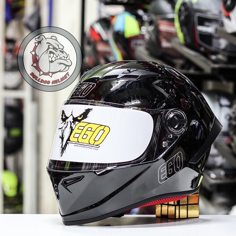 [Chính hãng] Mũ bảo hiểm Fullface Ego E7 - Ego E-7 nhỏ gọn nhẹ cao cấp đủ màu xám titanium nam nữ chính hãng môt phượt