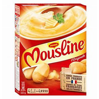 Khoai tây nghiền ăn liền Mousline Maggi 520g(4x130g)