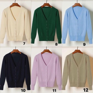 Áo Cadigan Dáng Ngắn Siêu Nhẹ (Order)