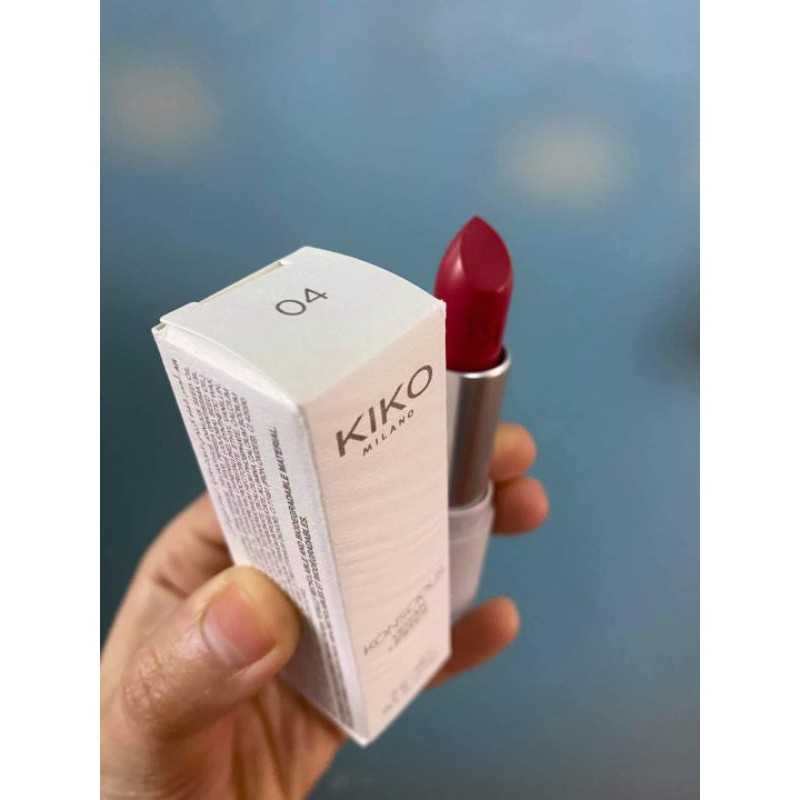 Hàng Đức Son hữu cơ Kiko Konscious Vegan Lipstick.