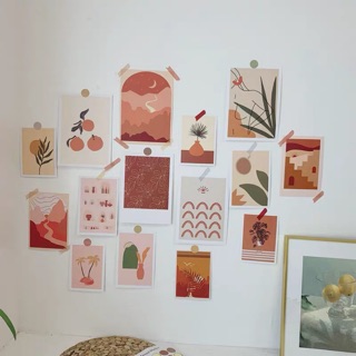 Bộ 15 tấm Postcard Cách điệu hiện đại (có sẵn)