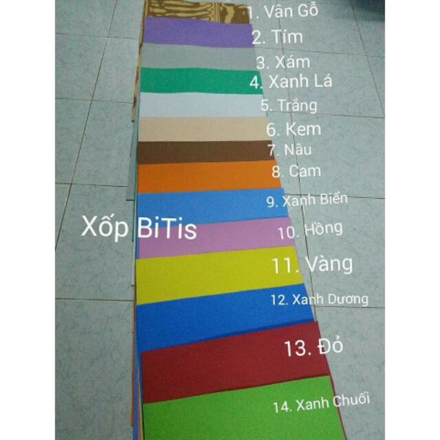 Xốp bitis 2ly