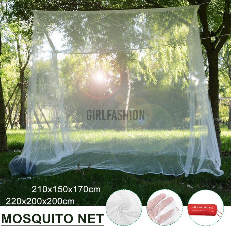 Indoor Outdoor Large PortableCamping Mosquito Insect Net Fit Travel Sleep Tent