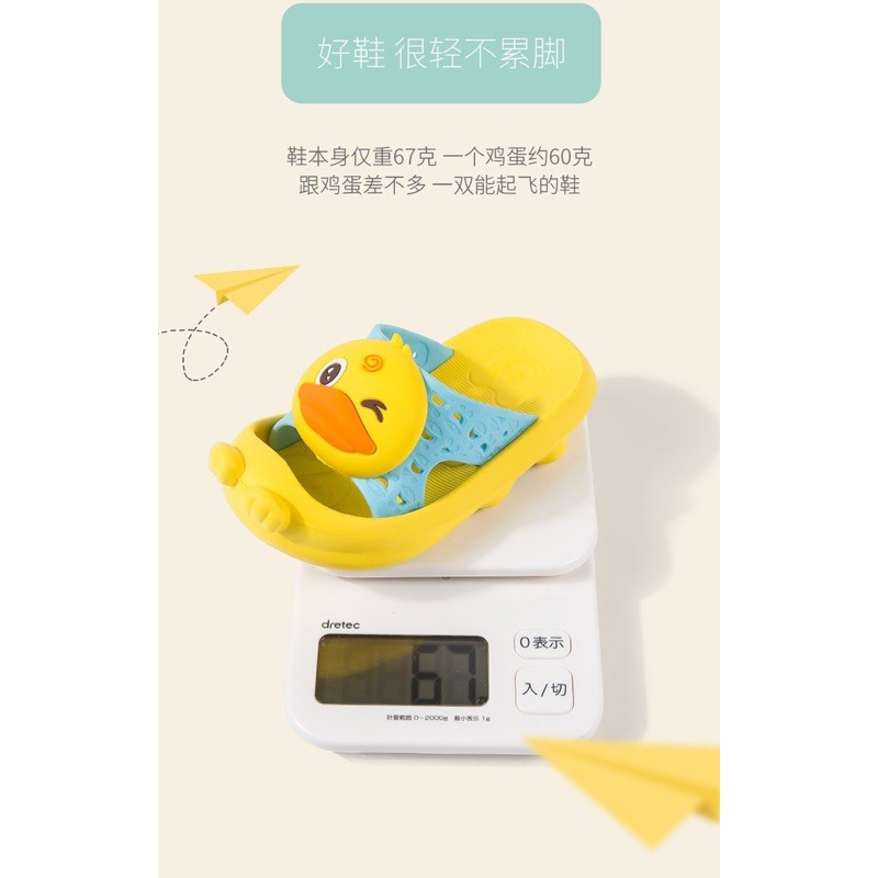 Dép cartoon cho bé từ 1-6 tuổi