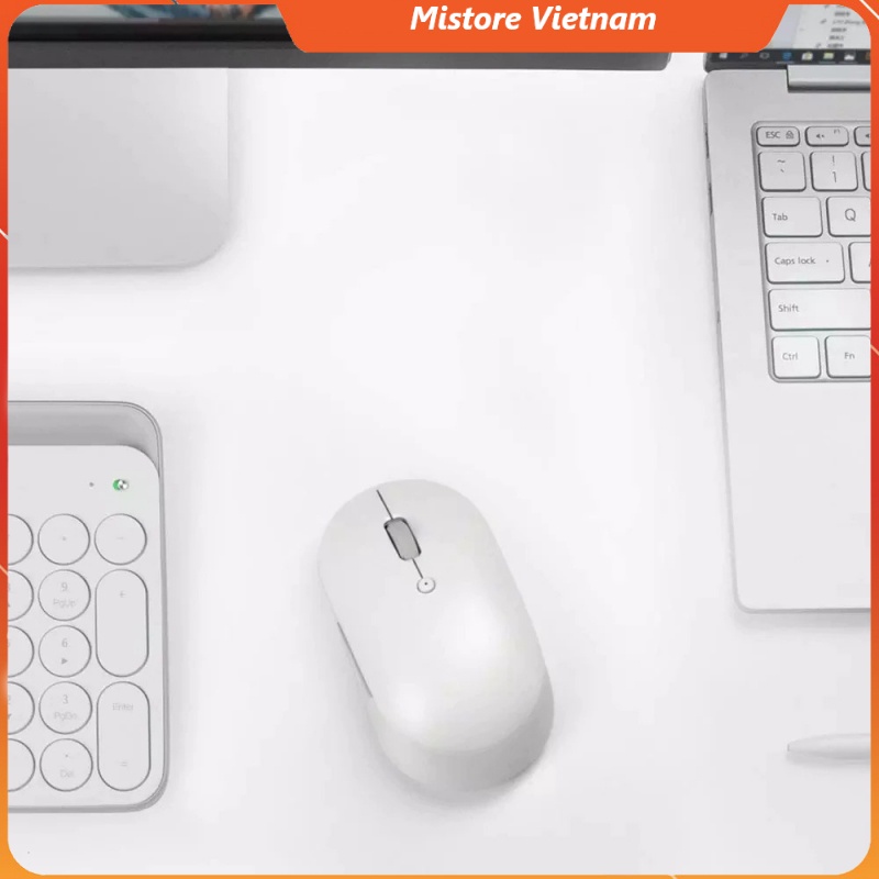 Chuột máy tính không dây thông minh Xiaomi Dual Mode Wireless Silent Edition -  2 chế độ USB Bluetooth