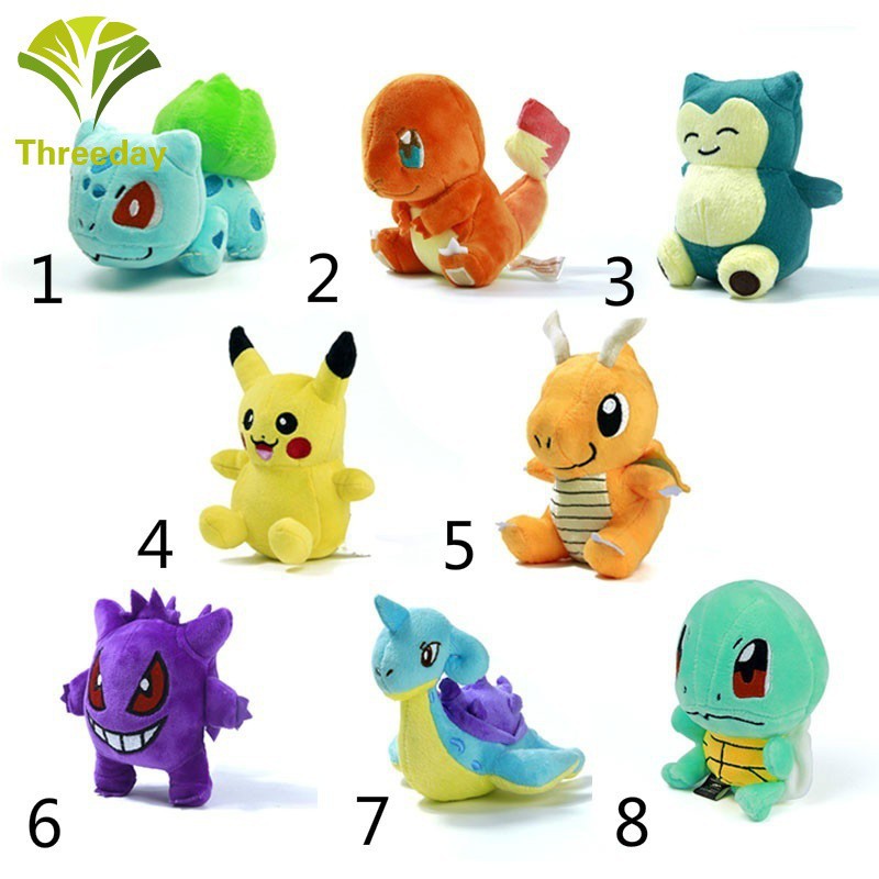 Thú Nhồi Bông Hình Pokemon 3d 5.5 &quot;