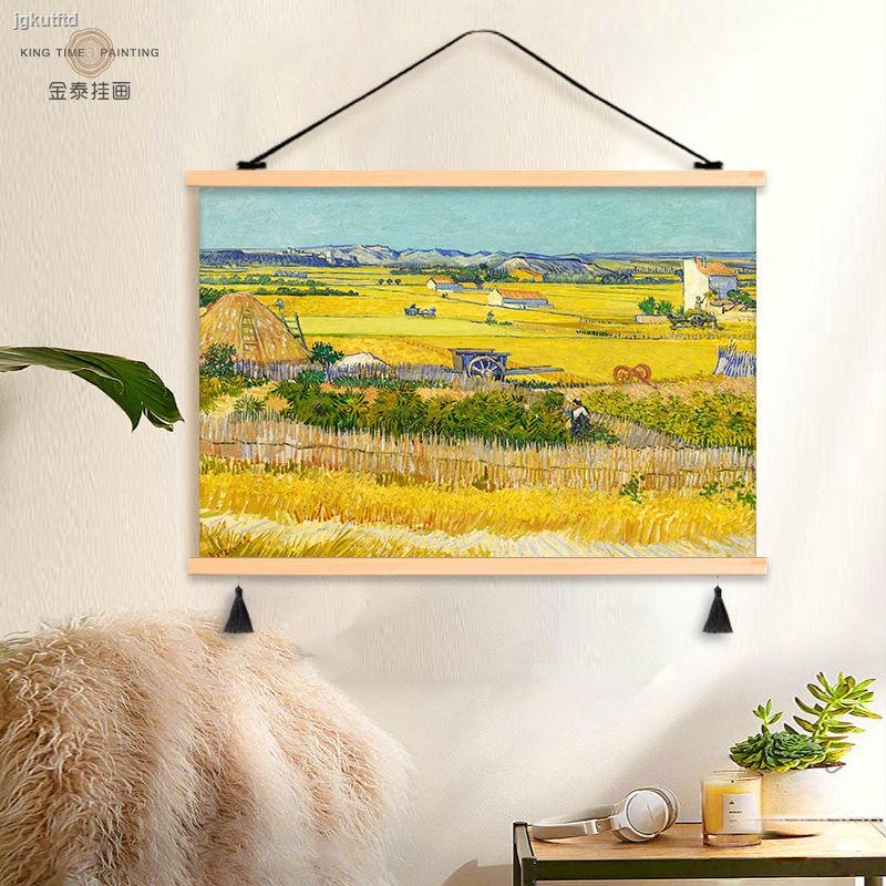 Tranh Vải Treo Tường Hình Tranh Van Gogh Trang Trí Phòng Khách