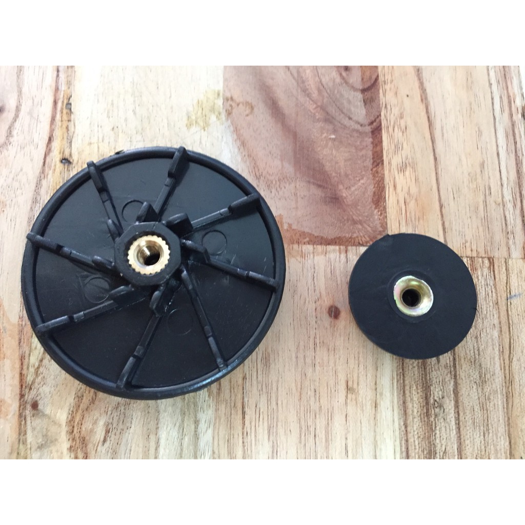 1 BỘ đế nhựa và vấu cao su máy xay Sunhouse 5mm