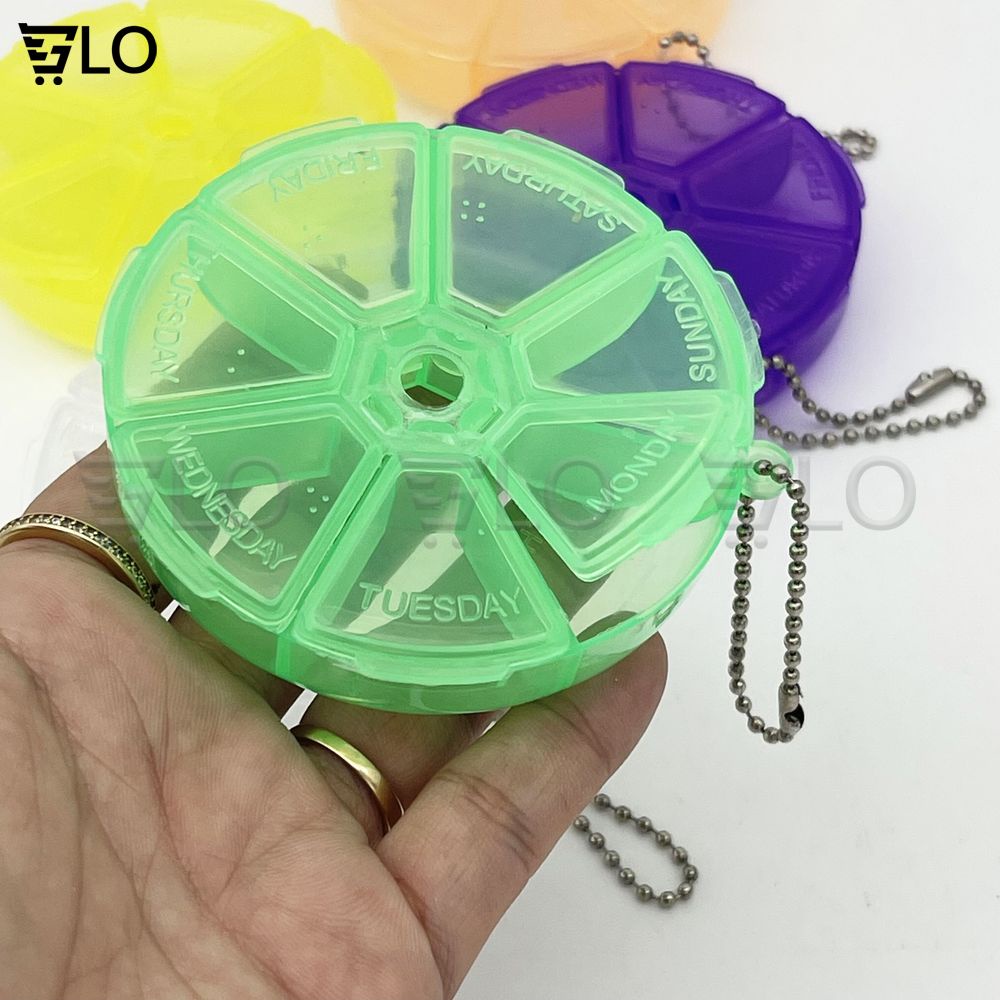 Hộp Nhựa Chia Thuốc 7 Ngăn