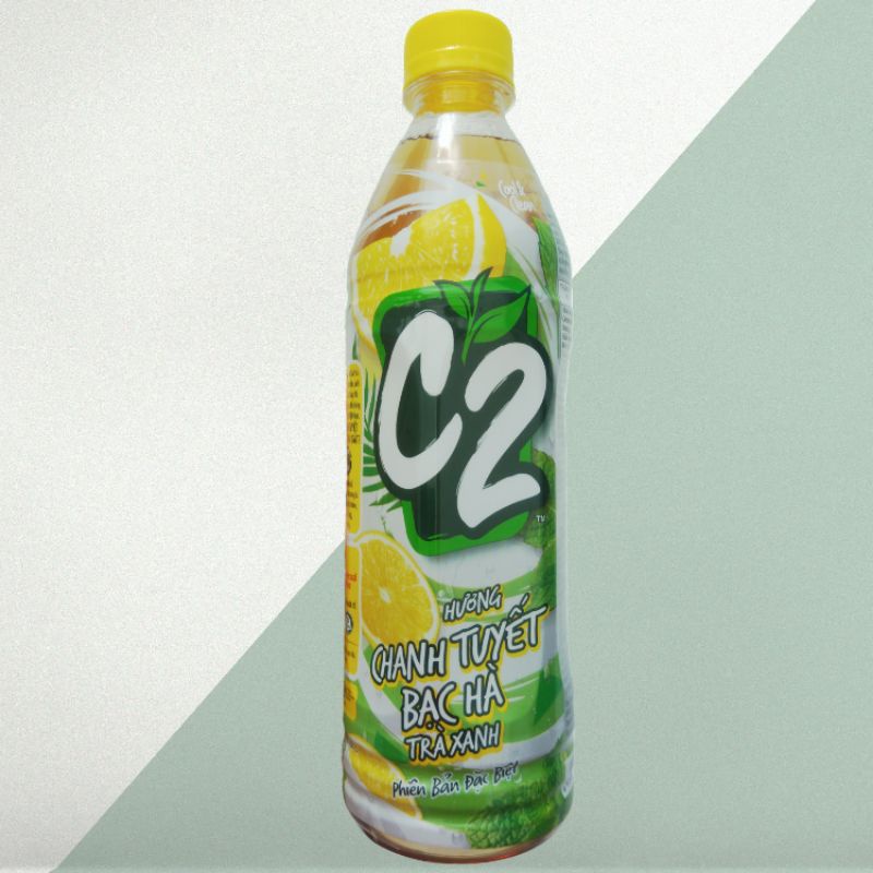 Trà Xanh C2 Chanh Tuyết Bạc Hà - Phiên bản Đặc Biệt