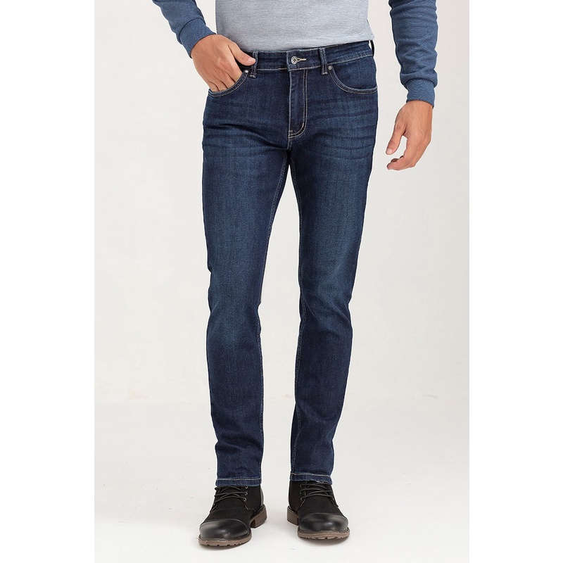 Quần jeans nam form ôm , thời thượng, trẻ trung, chất liệu cao cấp John Henry - JN22FH26-SL