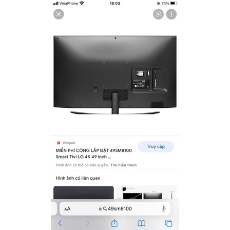 💥💥 Chân đế tivi LG 55SM8100