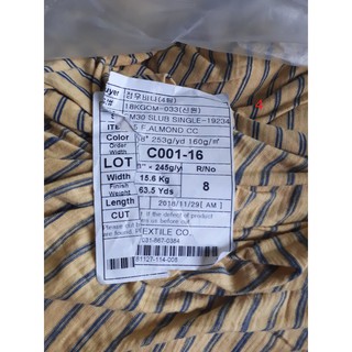 Vải cotton xược hàng xuất dư