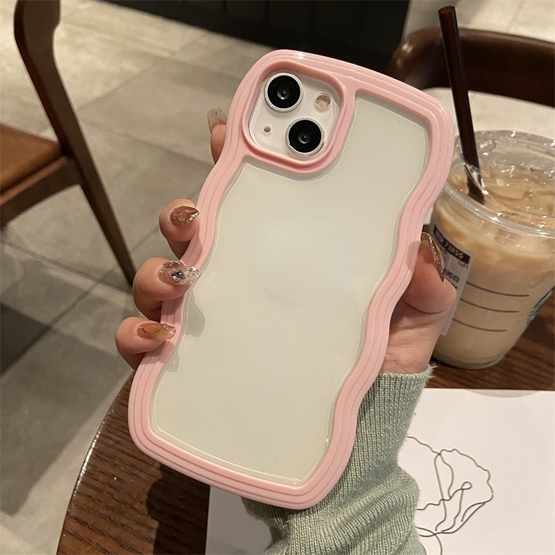 For iPhone 14 Pro Max Ốp Điện Thoại TPU Mềm Chống Sốc Kết Cấu Lượn Sóng 2 Trong 1 Cho iPhone 13 Pro Max 12 11 6 6S 7 8 Plus X XR XSMax SE