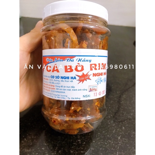 CÁ BÒ RIM / CÁ CHỈ VÀNG RIM ĐẶC SẢN ĐÀ NẴNG