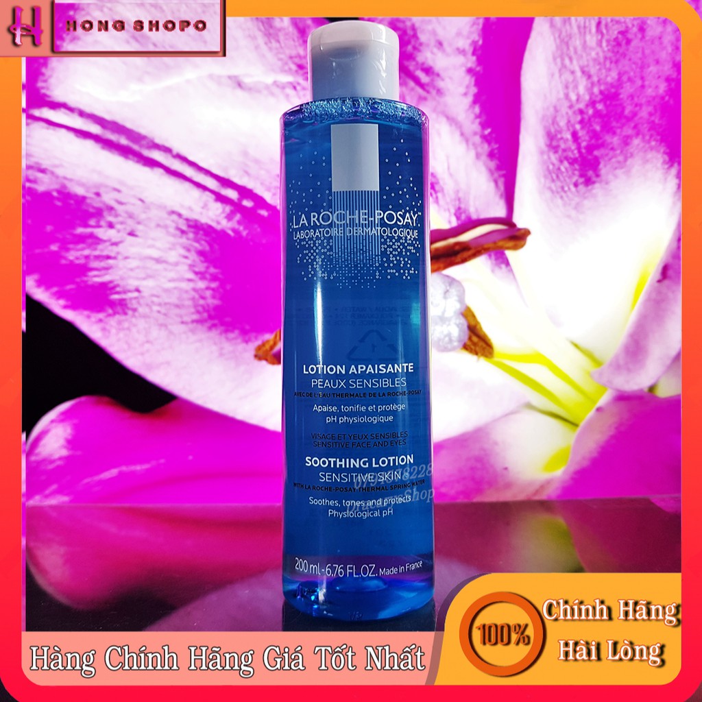 Nước cân bằng giàu khoáng La Roche-Posay Cho da nhạy cảm SOOTHING LOTION 200ml