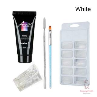 Set 4 món gel poly sơn móng nối móng nhanh khô