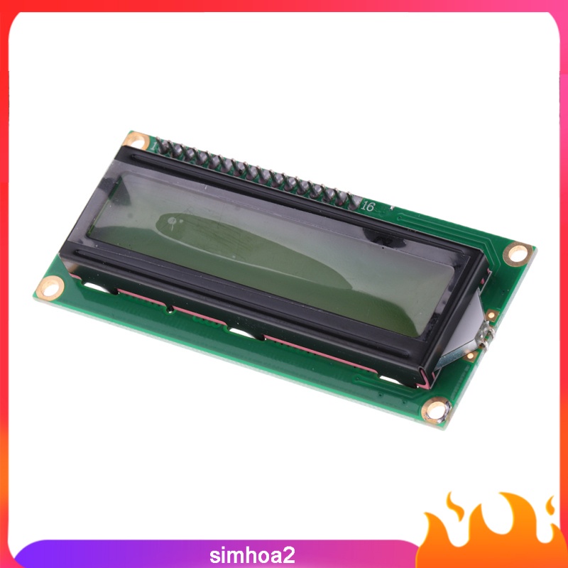 [SIMHOA2] 1 X LCD Module Display 5V LCD 1602 IIC I2C TWI 1602 Series For - Yellow Green | BigBuy360 - bigbuy360.vn