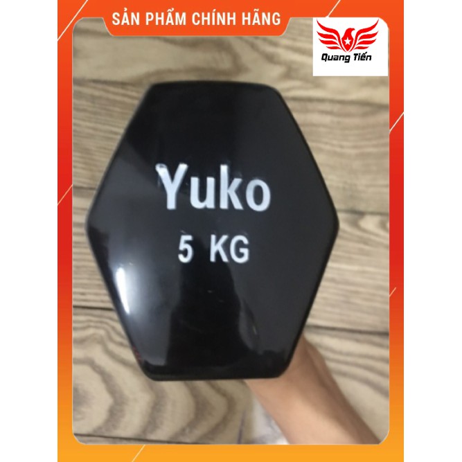 Tạ tay cao su cao cấp Yuko 5 kg