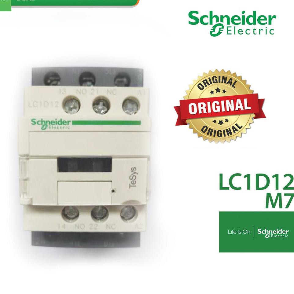 SCHNEIDER Thiết Bị Liên Kết Kwc Lc1D12M7 / Lc1D12 Mv 3 Kutub