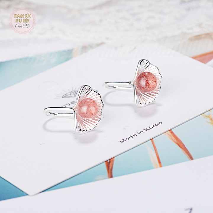 Bông tai nữ style Hàn cực xinh, bạc  S925  - HT228