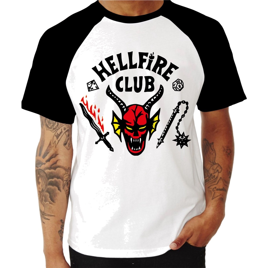 Mới Áo nam Tay Ngắn In Chữ Stranger Things 4 2022