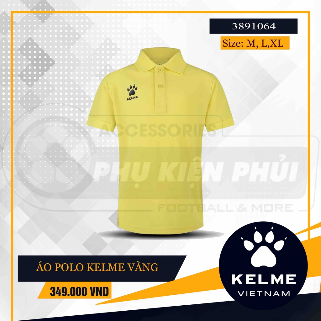 ÁO POLO KELME NAM ADULT ĐỦ MÀU