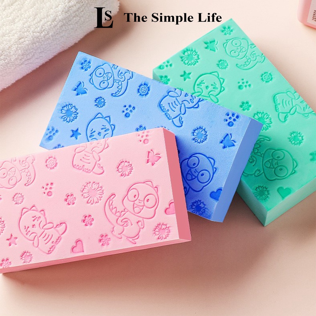 Mút kì ghét, bọt biển, bông tắm tẩy tế bào, da chết siêu sạch, cao cấp, chất lượng cao Coco Shangjia [CHÍNH HÃNG]
