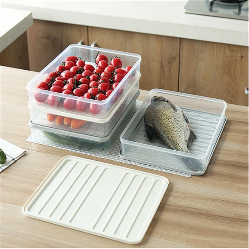 Hộp đựng thực phẩm trong tủ lạnh nhà bếp tiện dụng