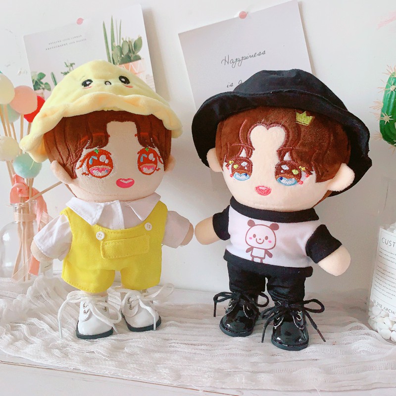 Giầy da 5,5cm cho doll 20cm